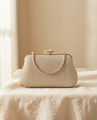 Bolso Perla Dorado