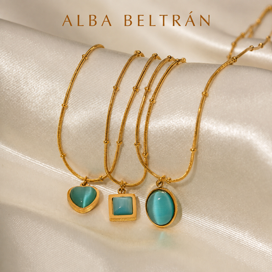 Set de Collares Alma Turquesa