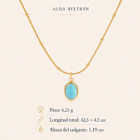 Set de Collares Alma Turquesa