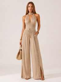 Mono Sahara Encaje en beige - modelo