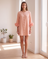 Vestido Marcelle Rosas