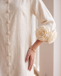 Vestido Marcelle Rosas
