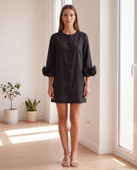 Vestido Marcelle Rosas