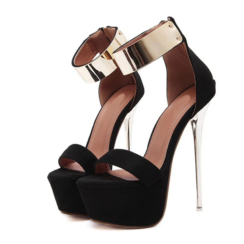 Alba - Zapatos de tacón con plataforma