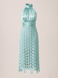 Vestido Vega Lentejuelas Agua