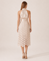 Vestido Vega Lentejuelas Champán