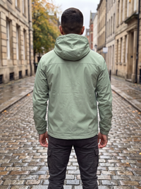 Chaqueta Bergen verde claro - espalda